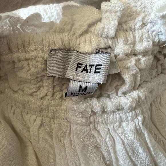 FATE Embroidered Smock Tie Back Jumpsuit - Picture 11 of 12